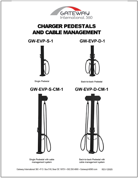 Pedestals: EV500/550/600-ISO Series